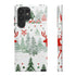 Nordic Christmas Print - Impact Resistant Phone Case Samsung Galaxy S22 Ultra Glossy